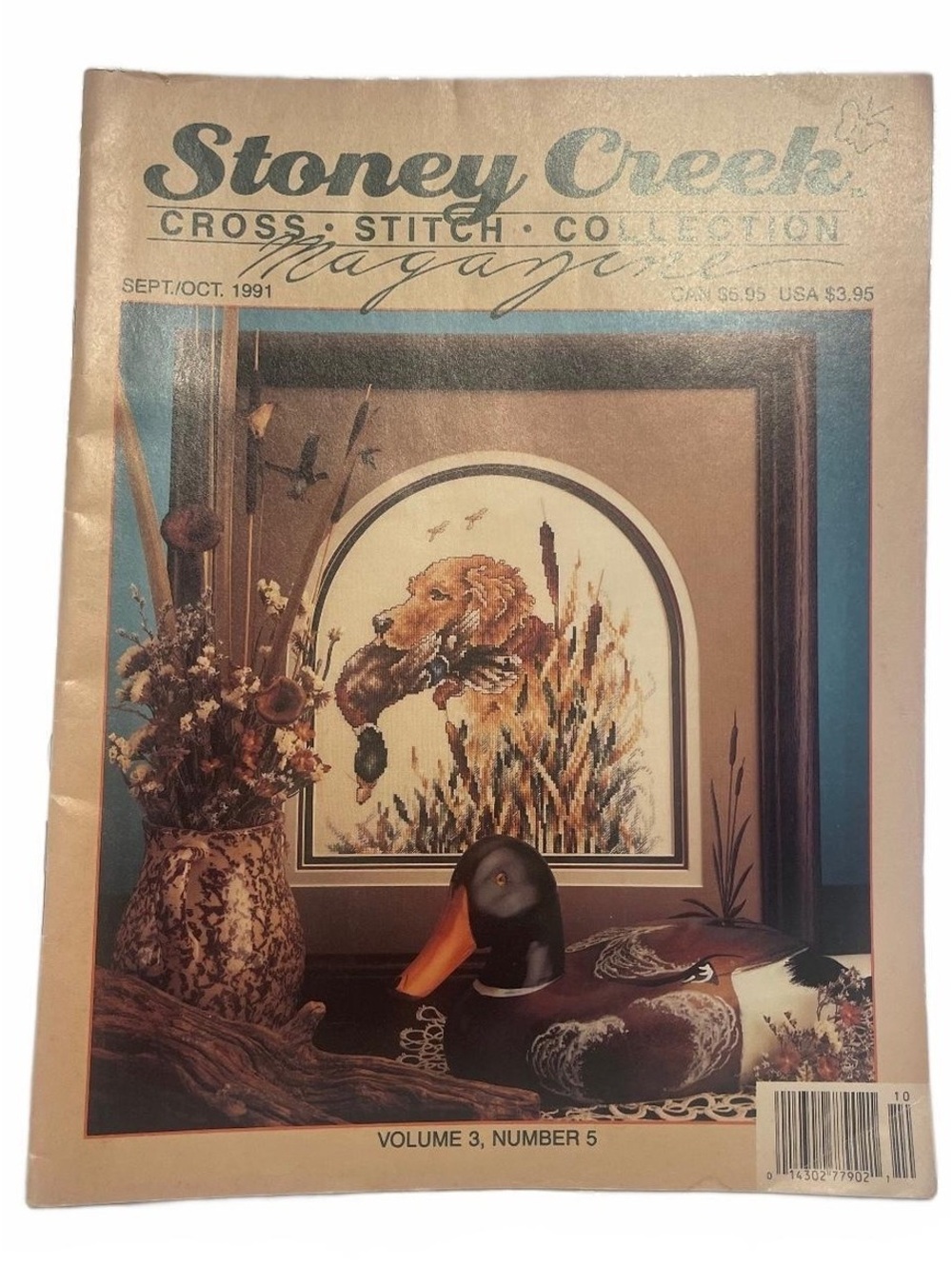 READ VTG Stoney Creek Stitch Collection Magazine Sept/Oct 1991 Volume 3 Number 5